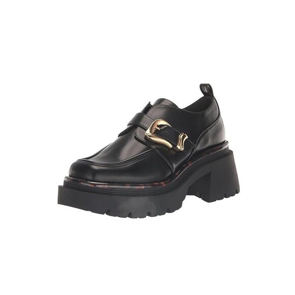 Sam Edelman Shoes - Circus by Sam Edelman Womens 6 M Black Natasha Lug Sole Platform Loafers NIB SH8